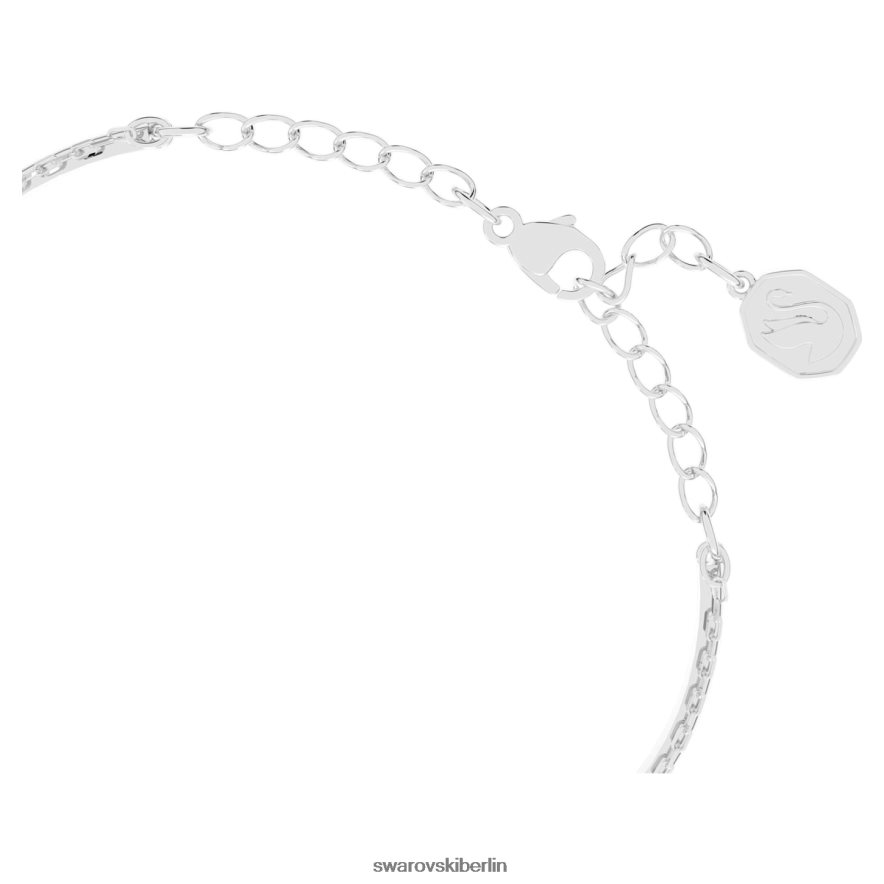 Swarovski Signum-Armreif Schwan, blau, rhodiniert Schmuck HLT448642