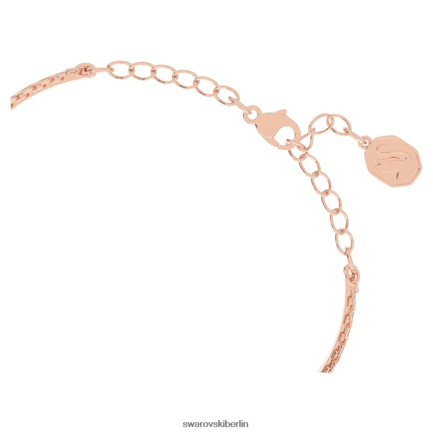 Swarovski Signum-Armreif Schwan, weiß, rosévergoldet Schmuck HLT448639