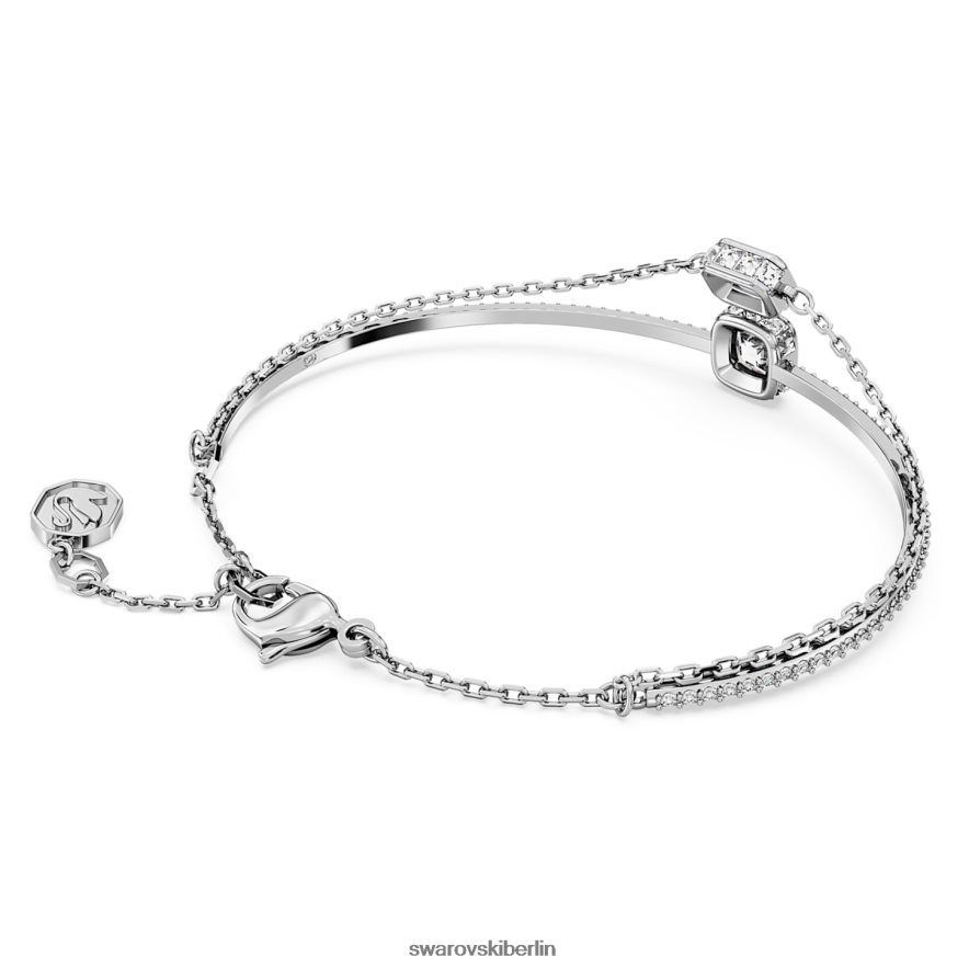 Swarovski Stilla Armreif Mischschliffe, blau, rhodiniert Schmuck HLT448633