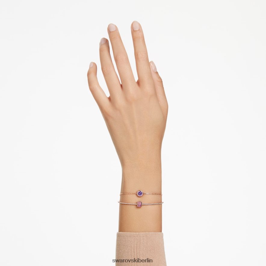 Swarovski Stilla Armreif Mischschliffe, rosa, rosévergoldet Schmuck HLT448634