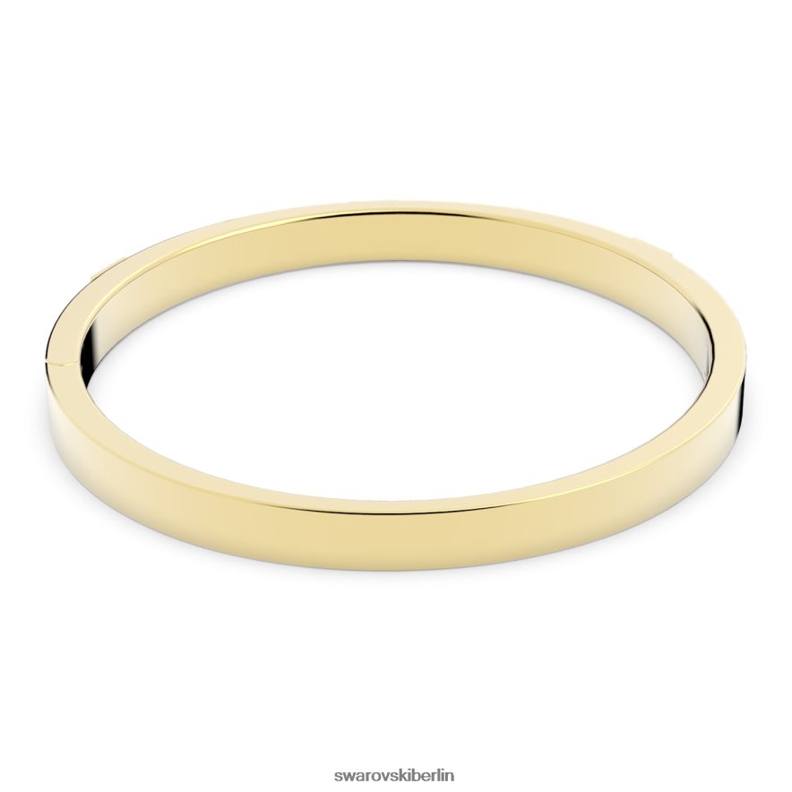 Swarovski aufregender Armreif Mischschliffe, Pavé, weiß, vergoldet Schmuck HLT448628