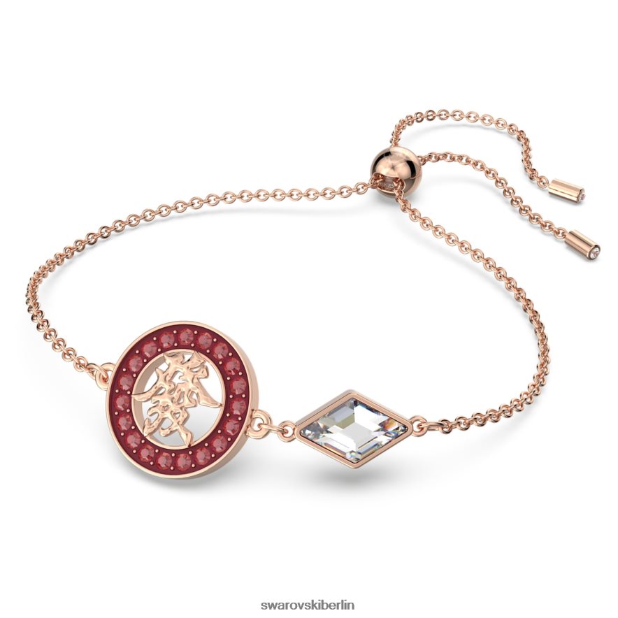 Swarovski Alea-Armband rot, rosévergoldet Schmuck HLT448445