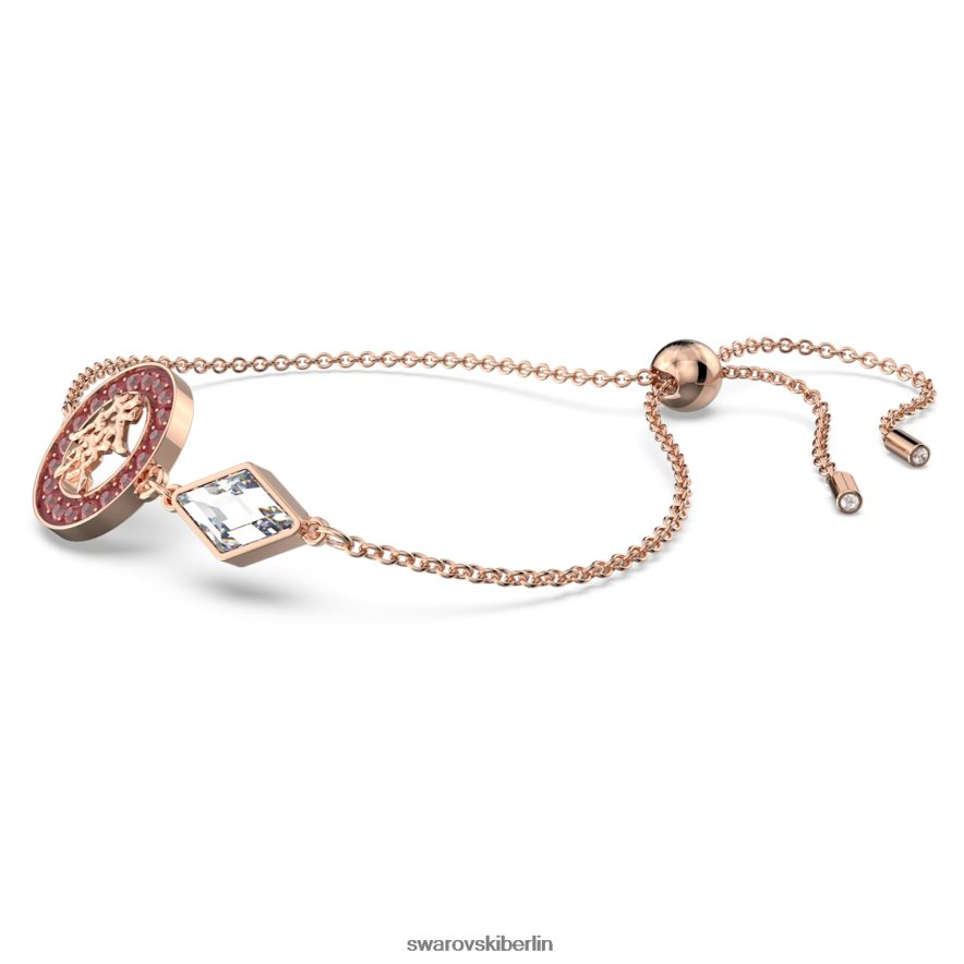 Swarovski Alea-Armband rot, rosévergoldet Schmuck HLT448445