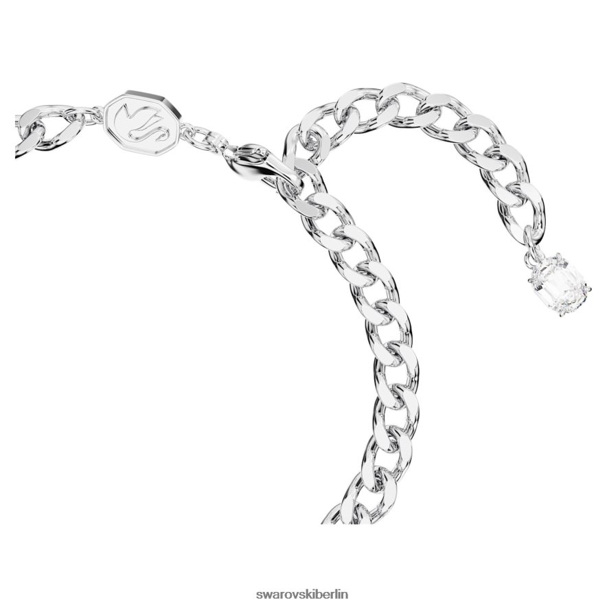 Swarovski Dextera-Armband Mischschliffe, weiß, rhodiniert Schmuck HLT448453