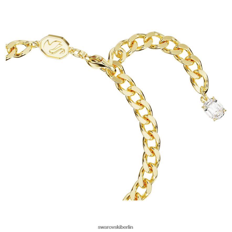 Swarovski Dextera-Armband Mischschliffe, weiß, vergoldet Schmuck HLT448460