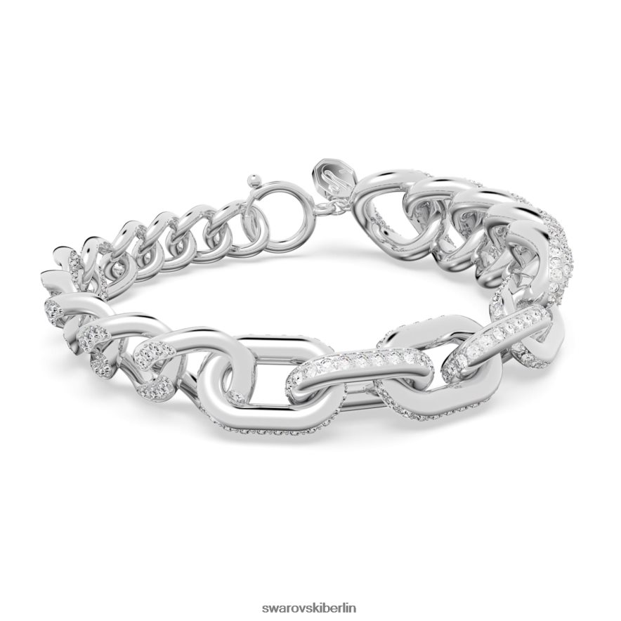 Swarovski Dextera-Armband Pavé, weiß, rhodiniert Schmuck HLT448431
