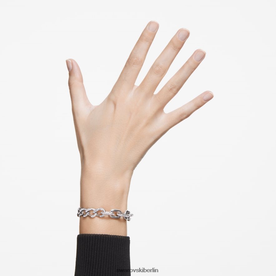 Swarovski Dextera-Armband Pavé, weiß, rhodiniert Schmuck HLT448431