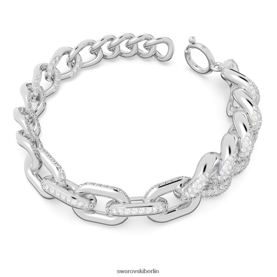 Swarovski Dextera-Armband Pavé, weiß, rhodiniert Schmuck HLT448431