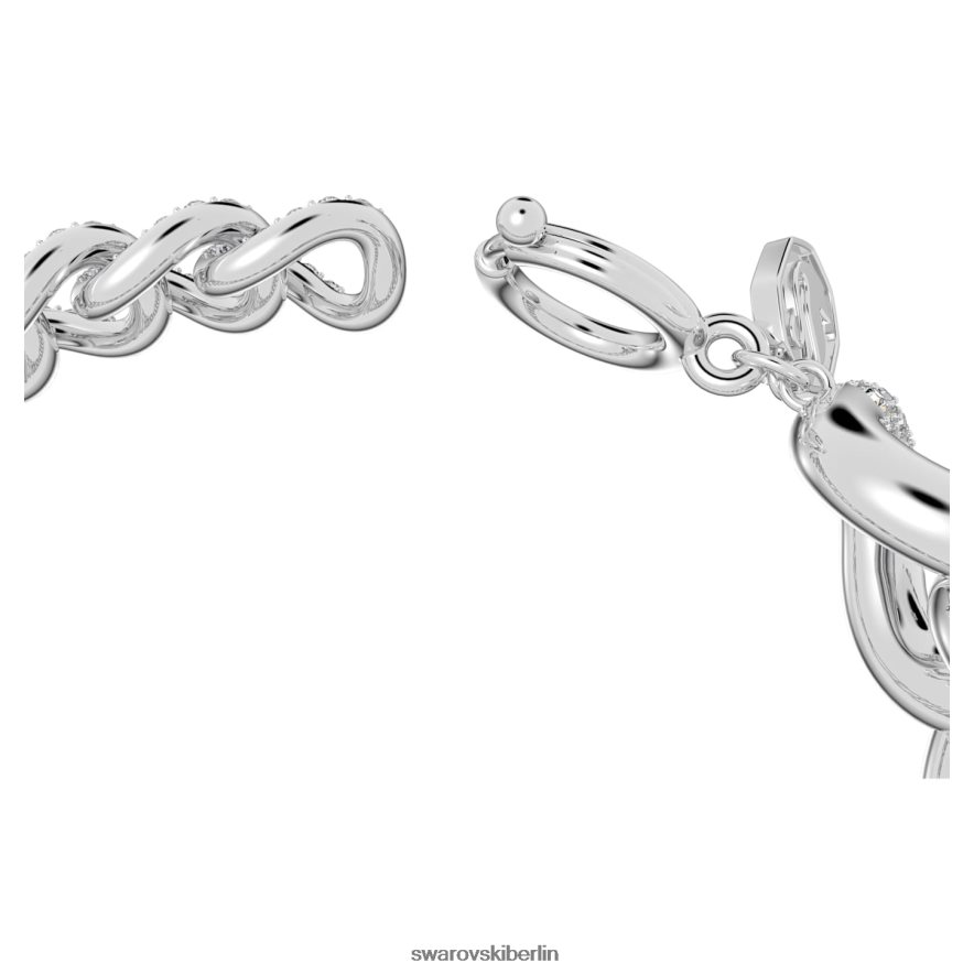 Swarovski Dextera-Armband Pavé, weiß, rhodiniert Schmuck HLT448431