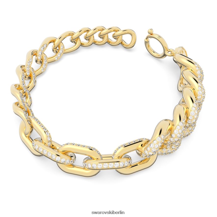 Swarovski Dextera-Armband Pavé, weiß, vergoldet Schmuck HLT448432