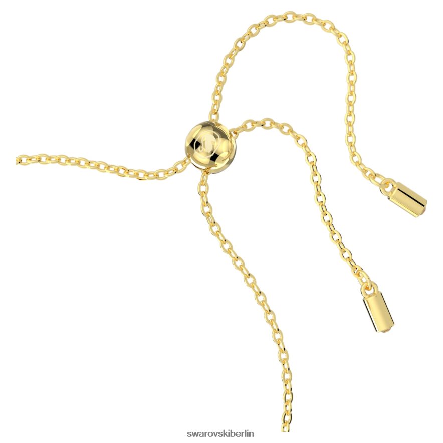 Swarovski Gema-Armband Mischschliffe, Blume, gelb, vergoldet Schmuck HLT448418
