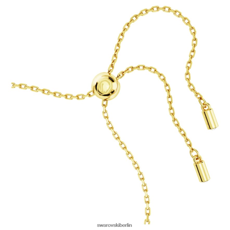Swarovski Idylle-Armband Mischschliffe, Kleeblatt, grün, vergoldet Schmuck HLT448458
