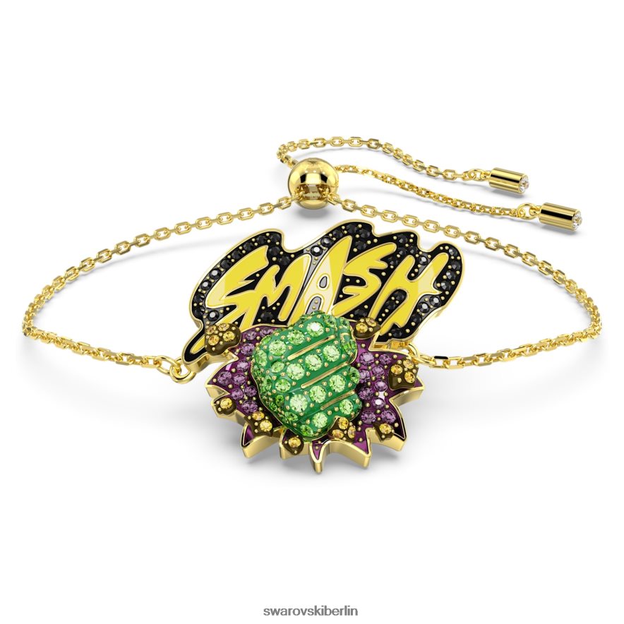 Swarovski Marvel-Hulk-Armband mehrfarbig, vergoldet Schmuck HLT448438