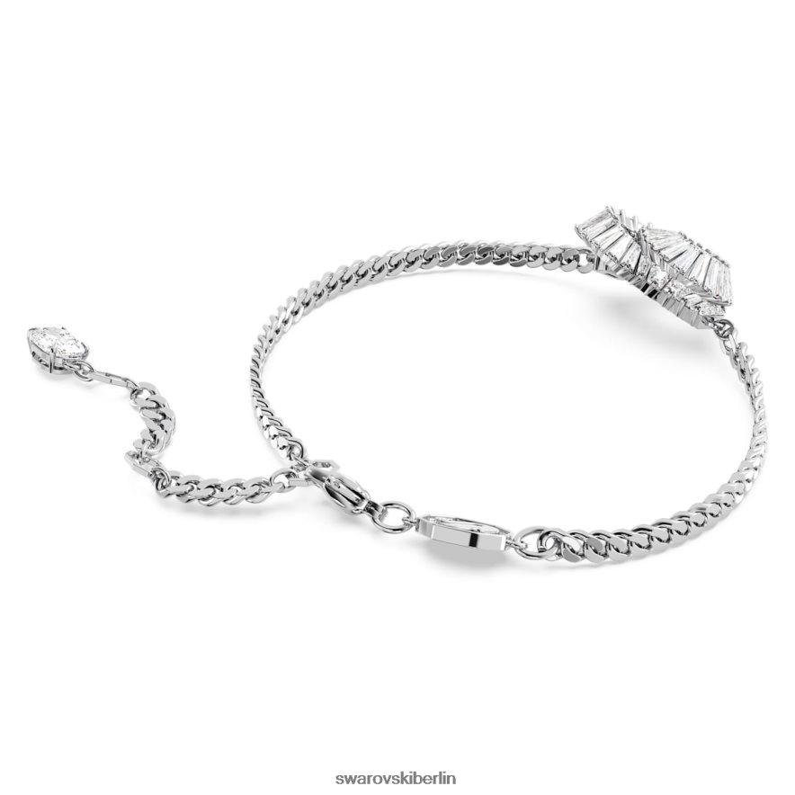 Swarovski Matrix-Armband Herz, weiß, rhodiniert Schmuck HLT448440