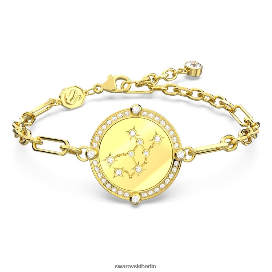 Swarovski Sternzeichen-Armband Jungfrau, Goldton, vergoldet Schmuck HLT448447