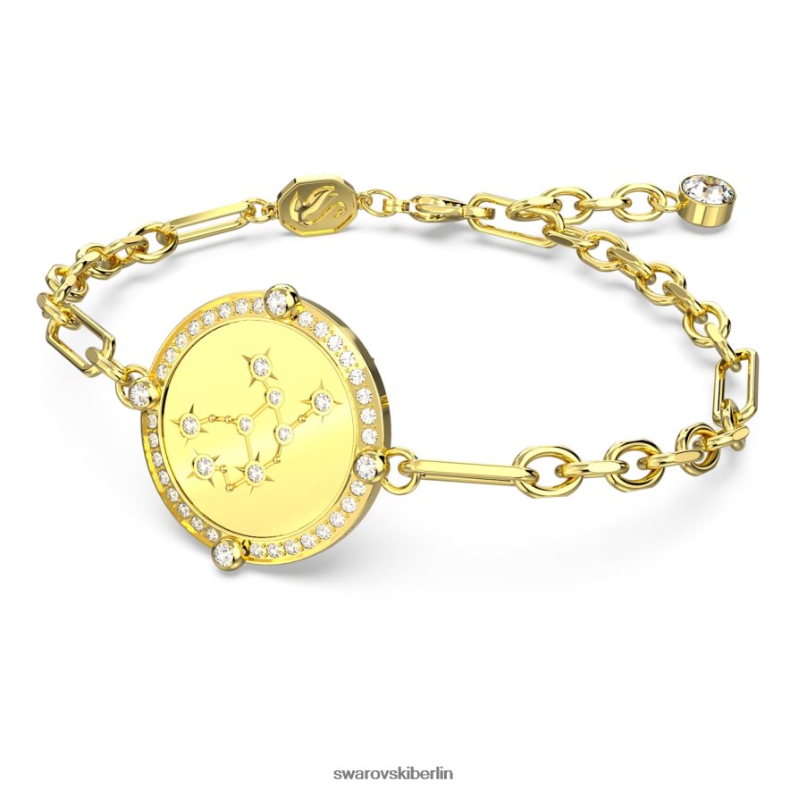 Swarovski Sternzeichen-Armband Jungfrau, Goldton, vergoldet Schmuck HLT448447