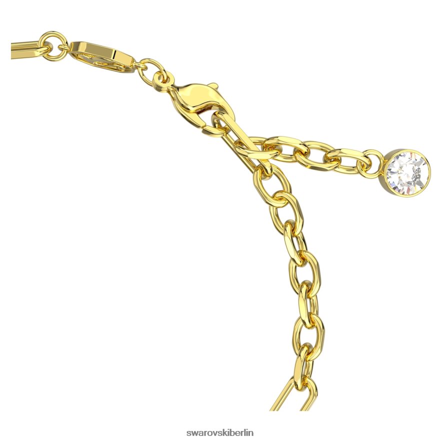 Swarovski Sternzeichen-Armband Krebs, Goldton, vergoldet Schmuck HLT448443