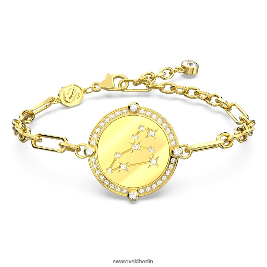 Swarovski Sternzeichen-Armband Löwe, Goldton, vergoldet Schmuck HLT448450
