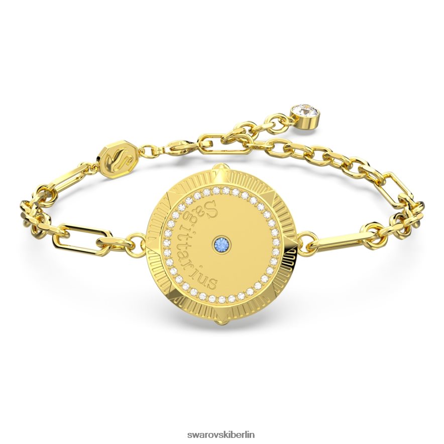 Swarovski Sternzeichen-Armband Schütze, Goldton, vergoldet Schmuck HLT448452