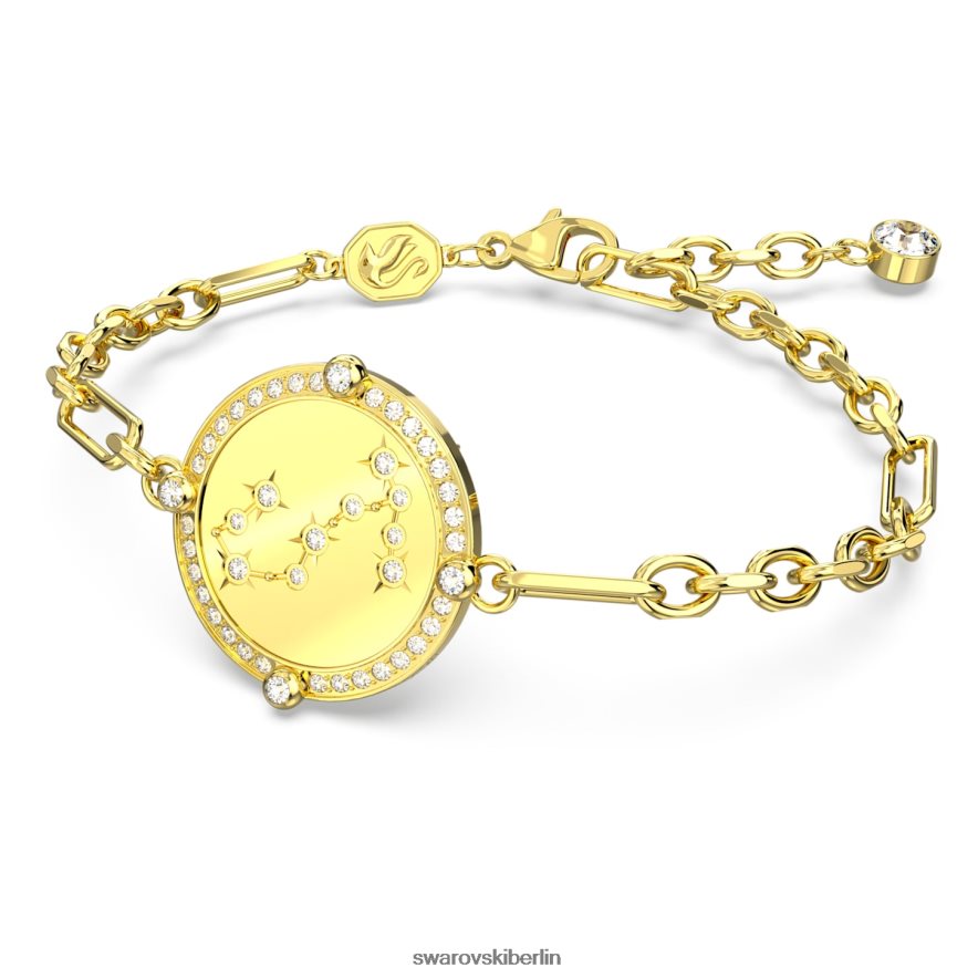 Swarovski Sternzeichen-Armband Skorpion, Goldton, vergoldet Schmuck HLT448436