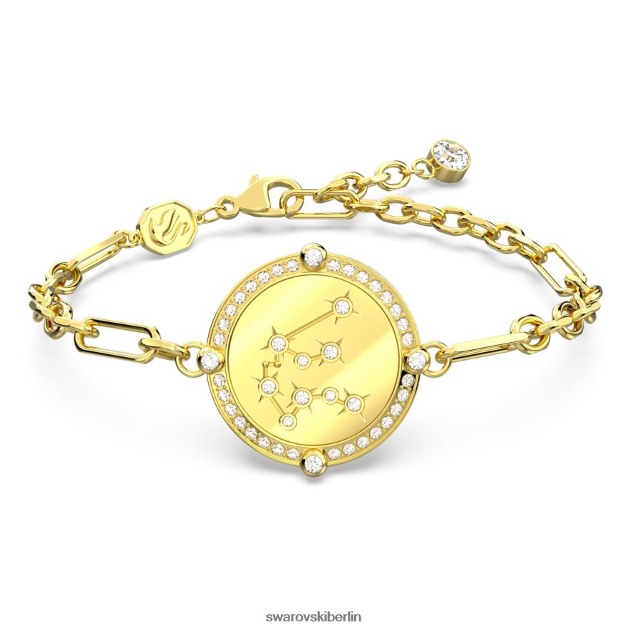 Swarovski Sternzeichen-Armband Wassermann, Goldton, vergoldet Schmuck HLT448449