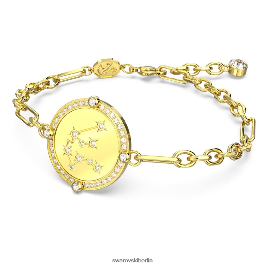 Swarovski Sternzeichen-Armband Wassermann, Goldton, vergoldet Schmuck HLT448449