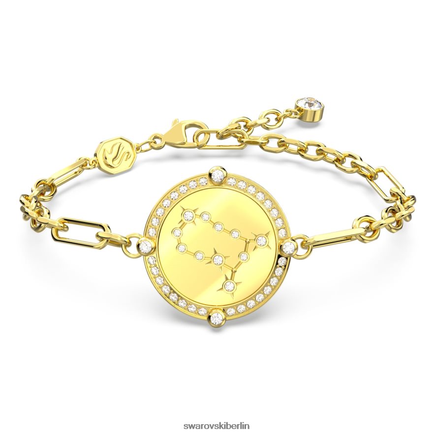 Swarovski Sternzeichen-Armband Zwillinge, Goldton, vergoldet Schmuck HLT448439