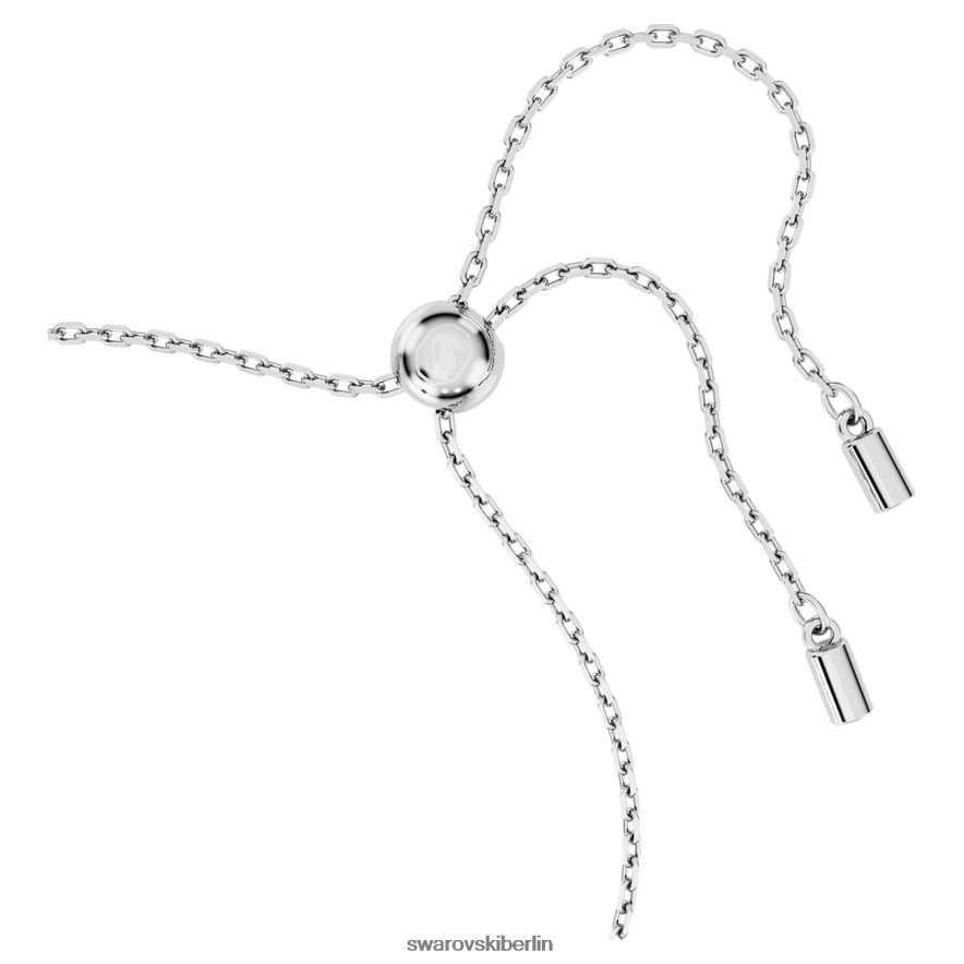 Swarovski Stilla-Armband rechteckiger Schliff, blau, rhodiniert Schmuck HLT448463