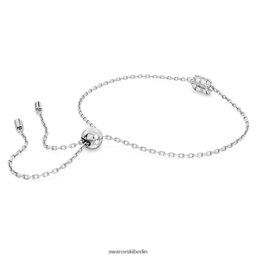 Swarovski Stilla-Armband rechteckiger Schliff, blau, rhodiniert Schmuck HLT448463