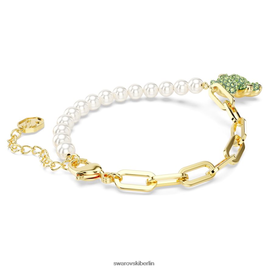 Swarovski Teddy-Armband Bär, mehrfarbig, vergoldet Schmuck HLT448455