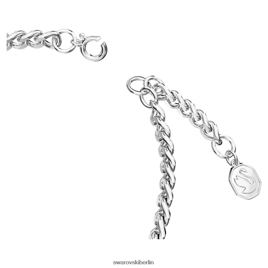 Swarovski Vatertag - Papa-Armband weiß, rhodiniert Schmuck HLT448470