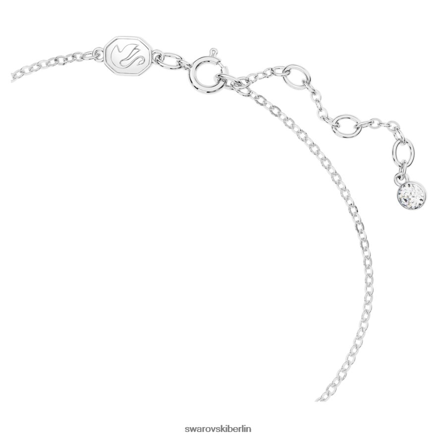 Swarovski Volta-Armband Schleife, weiß, rhodiniert Schmuck HLT448442