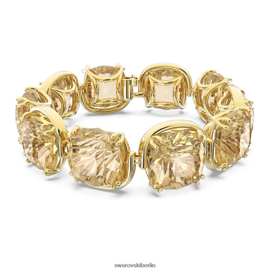 Swarovski Harmonia-Armband Kissenschliff, Goldton, vergoldet Schmuck HLT448560