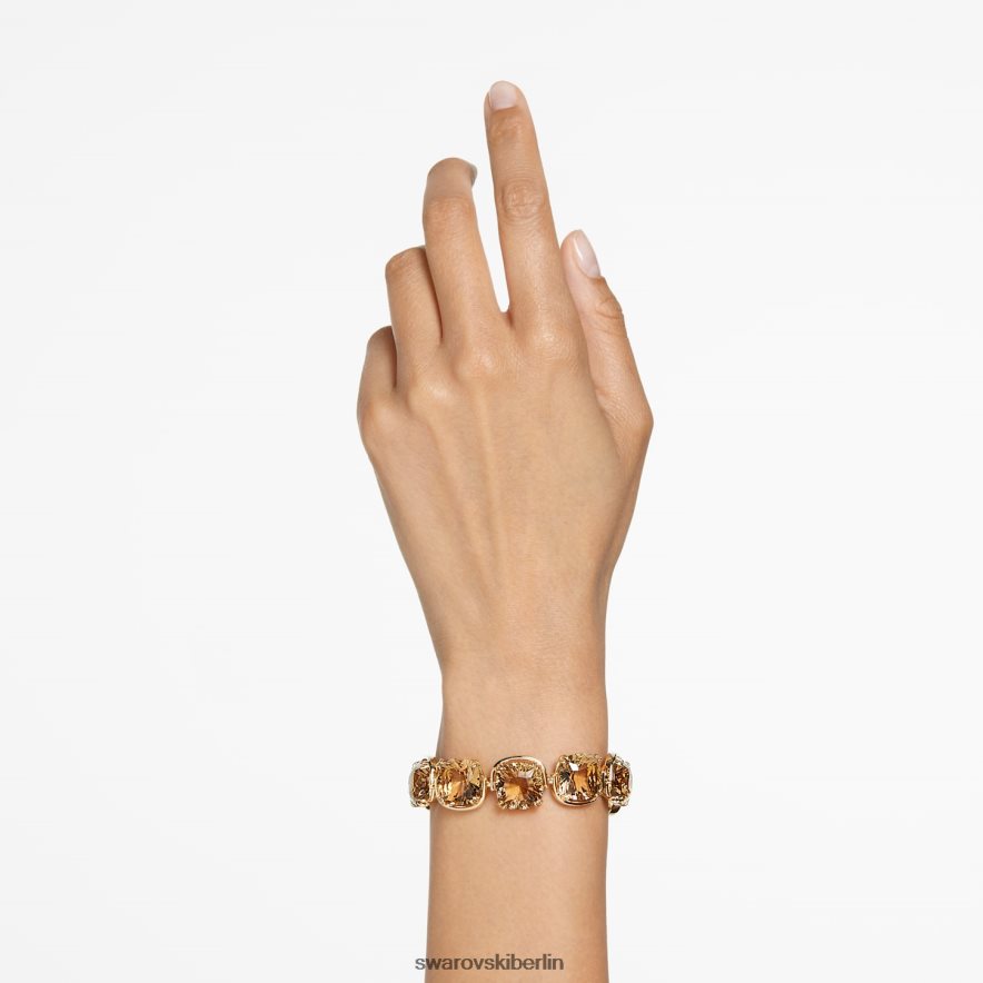 Swarovski Harmonia-Armband Kissenschliff, Goldton, vergoldet Schmuck HLT448560