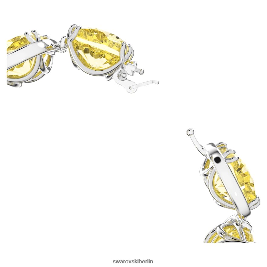 Swarovski Harmonia-Armband Kissenschliff, gelb, rhodiniert Schmuck HLT448584