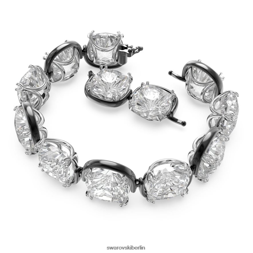 Swarovski Harmonia-Armband Kissenschnitt, weiß, Metallmix-Finish Schmuck HLT448569