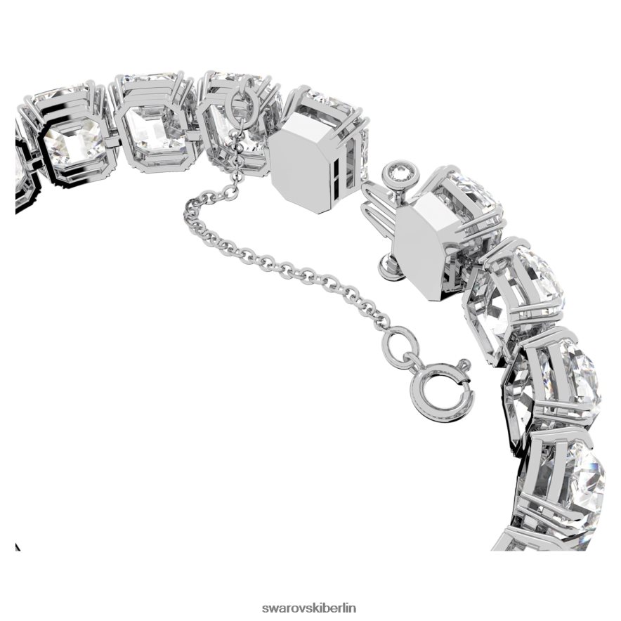 Swarovski Millenia-Armband Achteckschliff, weiß, rhodiniert Schmuck HLT448572