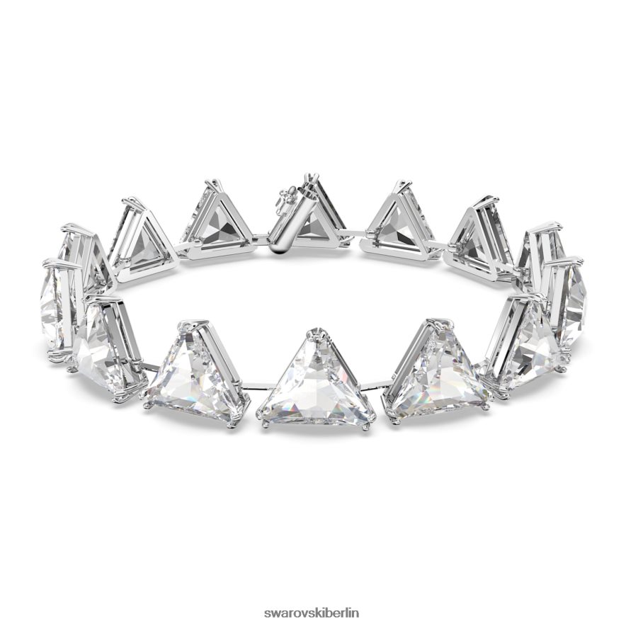 Swarovski Ortyx-Armband Dreiecksschliff, weiß, rhodiniert Schmuck HLT448570