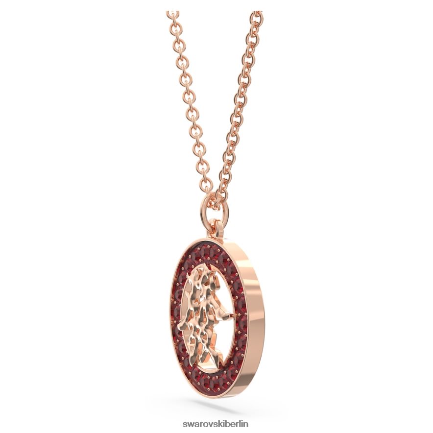 Swarovski Alea-Anhänger rot, rosévergoldet Schmuck HLT448264