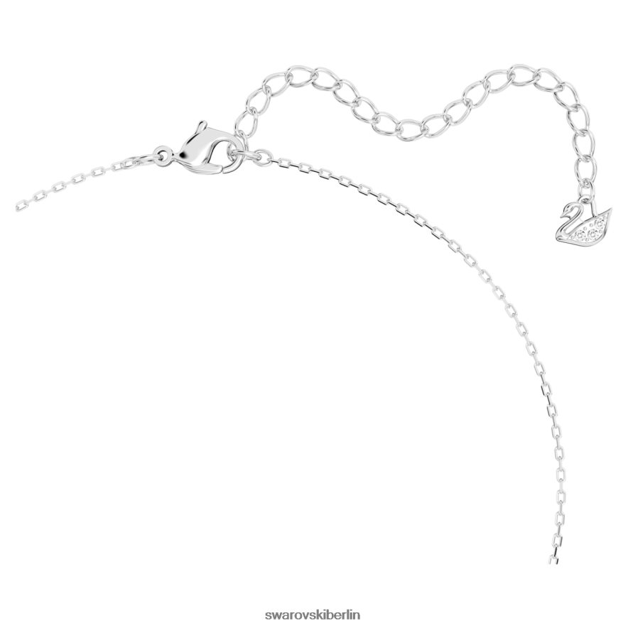 Swarovski Anhänger anziehen Mischschliffe, Cluster, weiß, rhodiniert Schmuck HLT448297