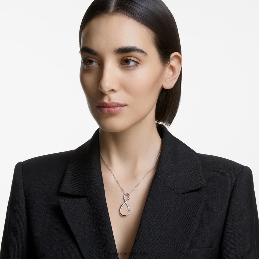 Swarovski Anhänger vorhanden unendlich, weiß, rhodiniert Schmuck HLT448227