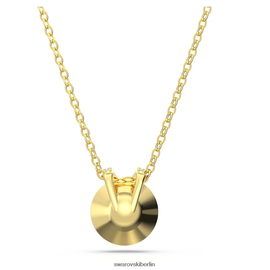 Swarovski Bella V Anhänger Rundschliff, Goldton, vergoldet Schmuck HLT448190