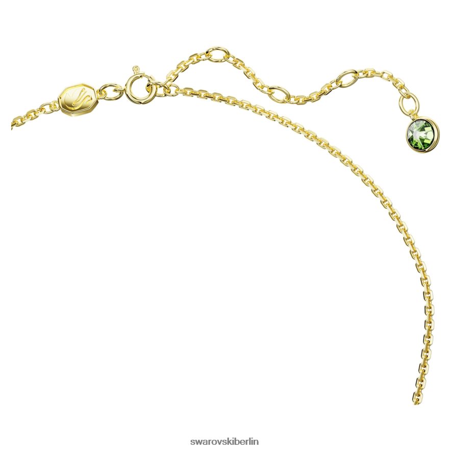 Swarovski Chroma-Anhänger Achteckschliff, mehrfarbig, vergoldet Schmuck HLT448177