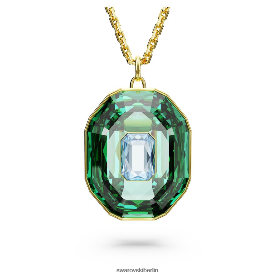 Swarovski Chroma-Anhänger Mischschliffe, mehrfarbig, vergoldet Schmuck HLT448324
