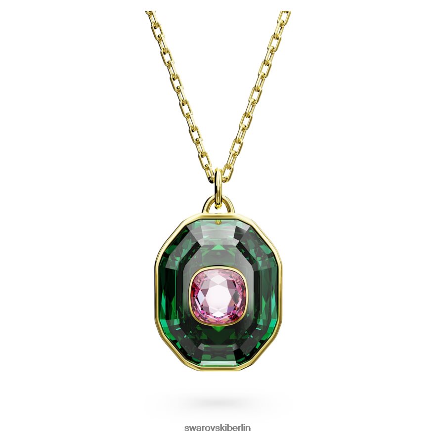 Swarovski Chroma-Anhänger Mischschliffe, mehrfarbig, vergoldet Schmuck HLT448326