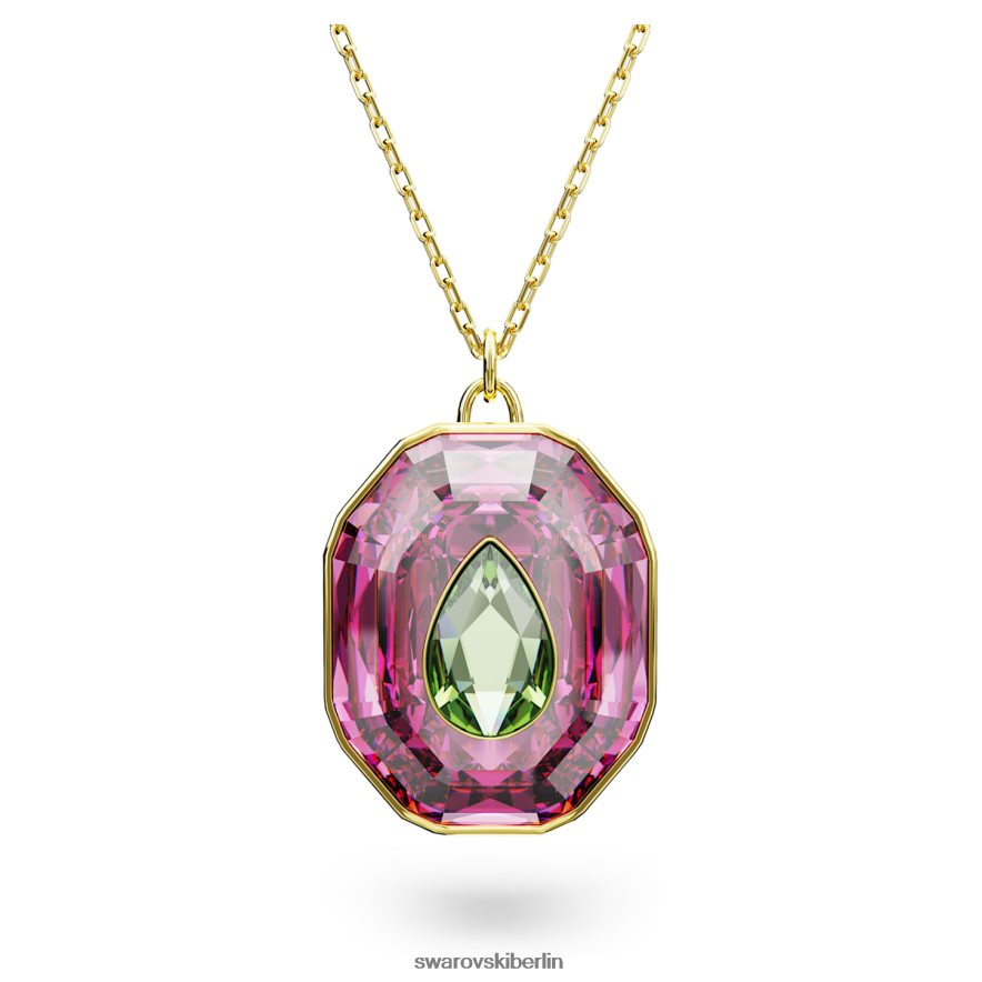 Swarovski Chroma-Anhänger Mischschliffe, mehrfarbig, vergoldet Schmuck HLT448327