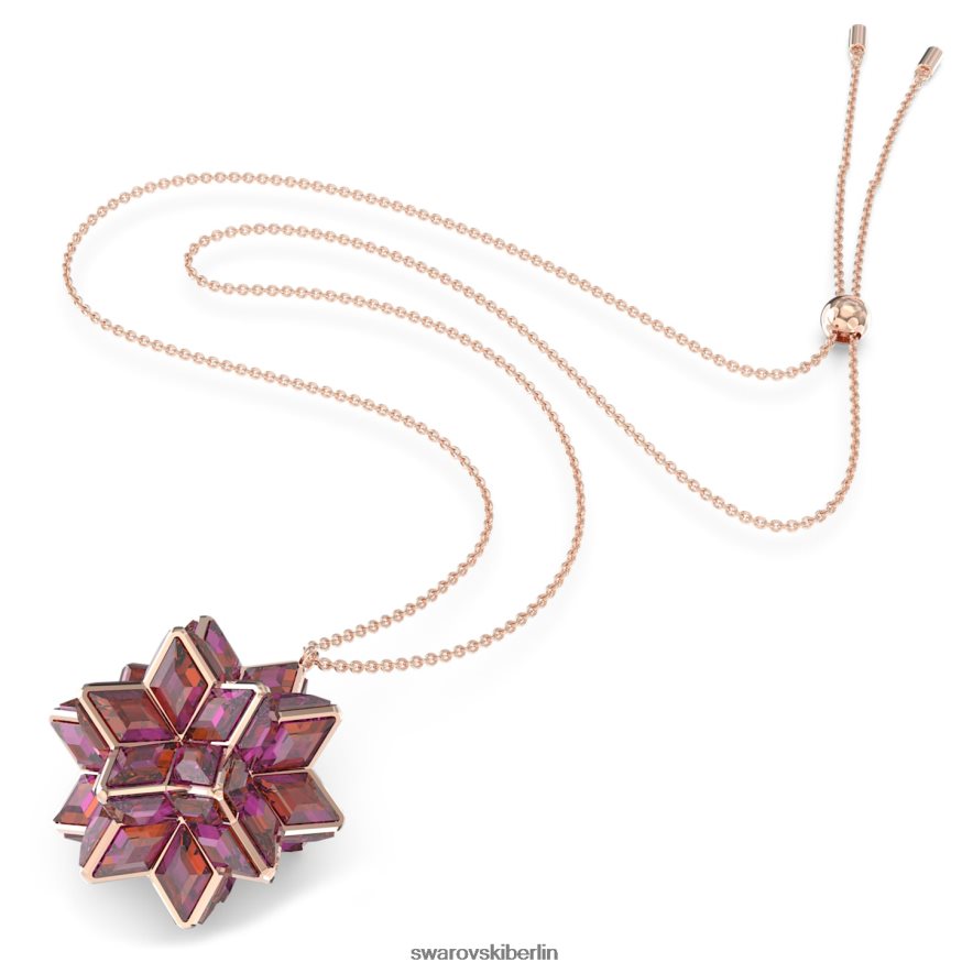 Swarovski Curiosa-Anhänger geometrischer Schliff, rosa, rosévergoldet Schmuck HLT448267