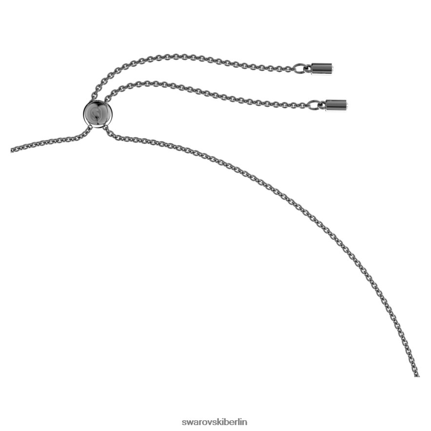 Swarovski Dextera-Anhänger Achteckform, schwarz, rutheniumbeschichtet Schmuck HLT448235