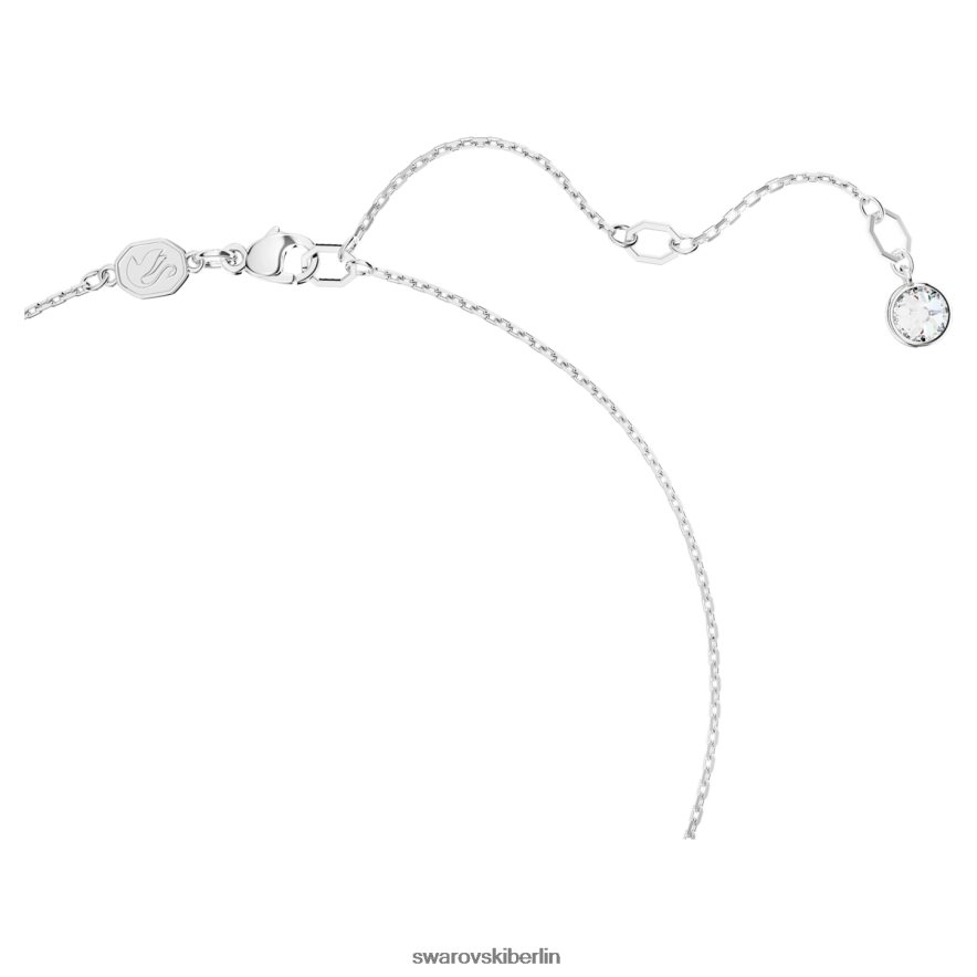 Swarovski Dextera-Anhänger Mischschliffe, weiß, rhodiniert Schmuck HLT448270