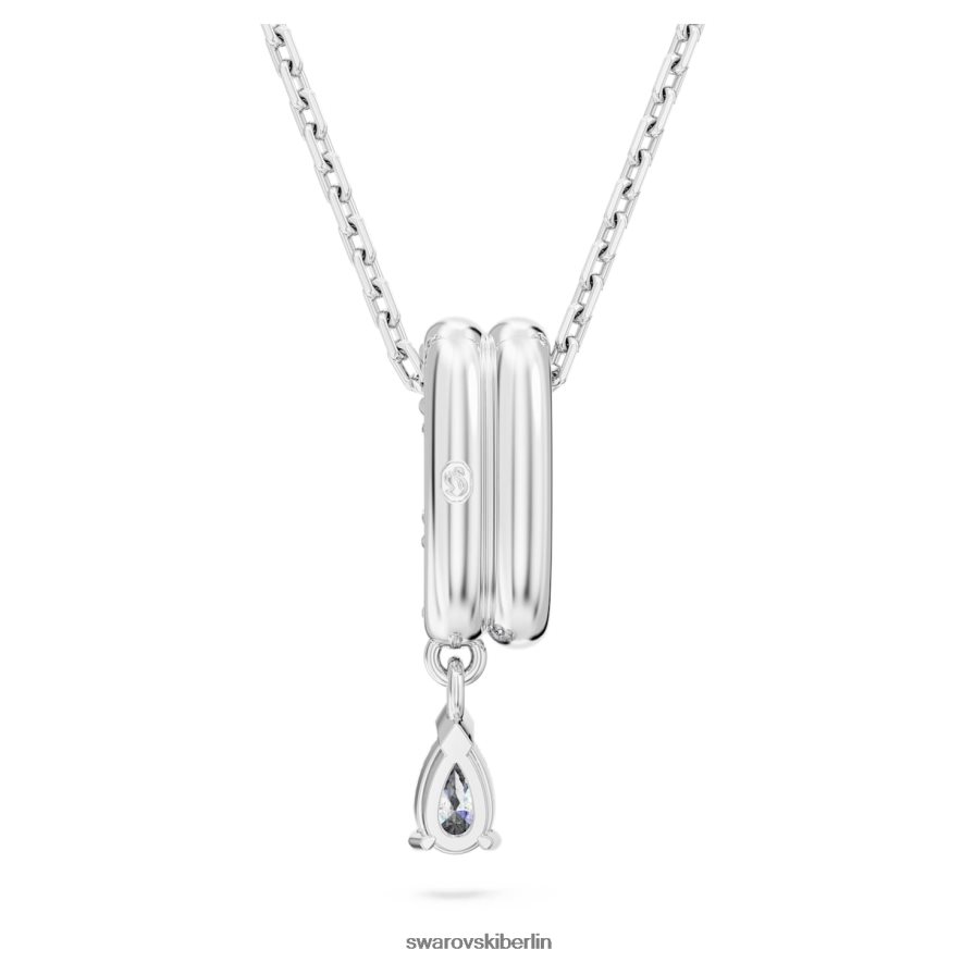 Swarovski Dextera-Anhänger Mischschliffe, weiß, rhodiniert Schmuck HLT448270